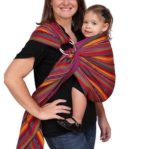 Maya Ring Sling Baby Carrier Wrap 100% Cotton Boho